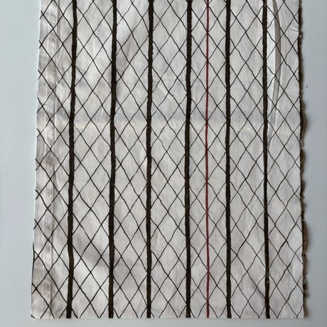 ▲artek Vintage textile "HARLEQUINS NET" KURT JUNGSTEDT