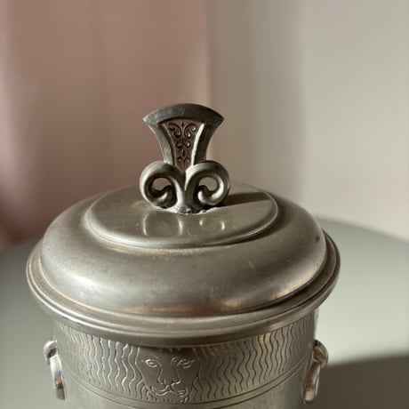 〜1950's Svenskt tenn Sweden Pewter Bowl J.L.H L