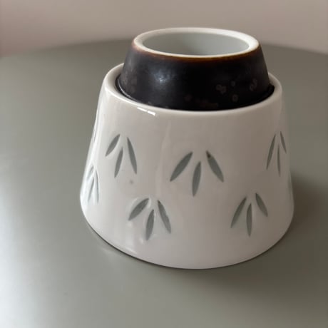 ARABIA Friedl.H.Kjellberg "Riisi/Rice" Cup ceramic foot ver.