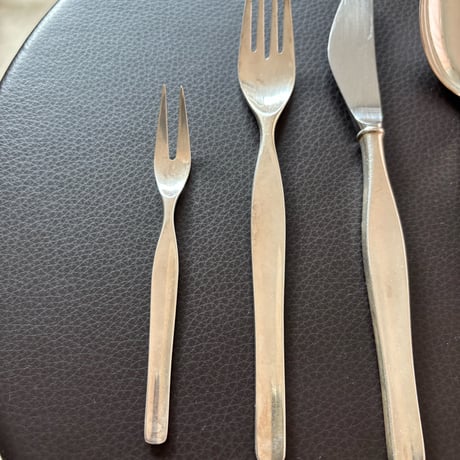 Tapio Wirkkala "Tapio" 1957 Kurtakeskus oy Silver plate タピオ  ヴィルッカラカトラリーセット❷