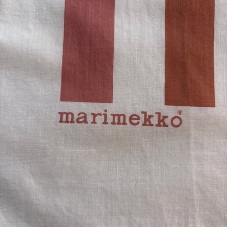 Marimekko Cotton Scarf Brown