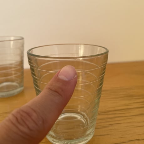 Karhula iittala Aino Aalto "Bölgeblick" Drink Glass Clear ❷