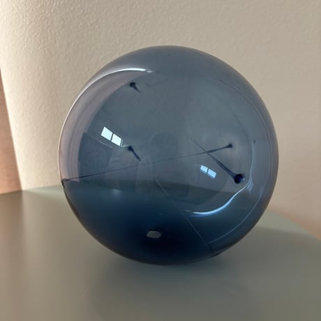 1960 Timo Sarpaneva iittala "Aurinkopallo/Sun Ball" 15cm Blue