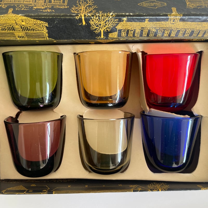 Nuutajarvi Finland Kaj Franck 5023 Shot Glass s