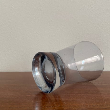 Nuutajarvi Saara Hopea Glass 1136 M ライトブルー