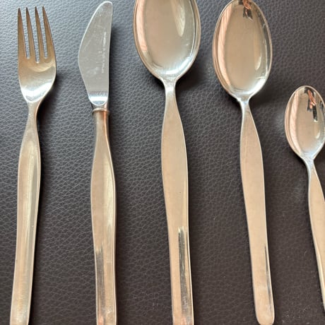Tapio Wirkkala "Tapio" 1957 Kurtakeskus oy Silver plate タピオ  ヴィルッカラカトラリーセット❶