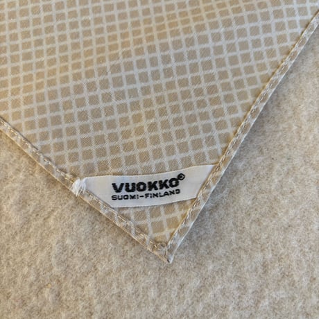 VUOKKO NURMESNIEMI Scarf Beige/White