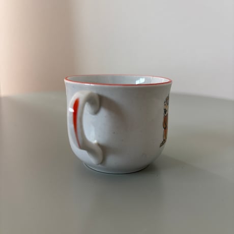 ▲1937 Arabia Finland "Snow White" Kids Cup&saucer❷