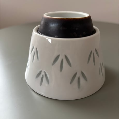 ARABIA Friedl.H.Kjellberg "Riisi/Rice" Cup ceramic foot ver.