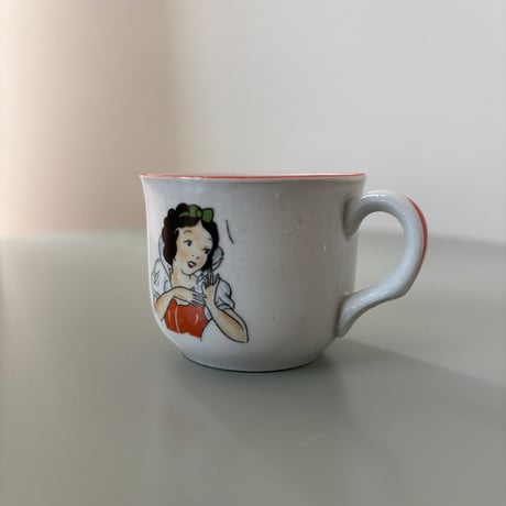 1937 Arabia Finland "Snow White"  Cup&saucer❶