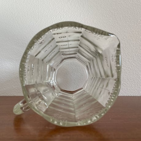Riihimaki Finland measuring glass jug 1948