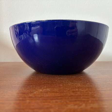 Finel/ARABIA/Wärtsilä Kaj Franck bowl two-tone Blue&White