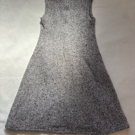 VUOKKO Wool onepiece mix gray