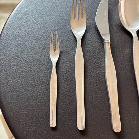 Tapio Wirkkala "Tapio" 1957 Kurtakeskus oy Silver plate タピオ  ヴィルッカラカトラリーセット❶