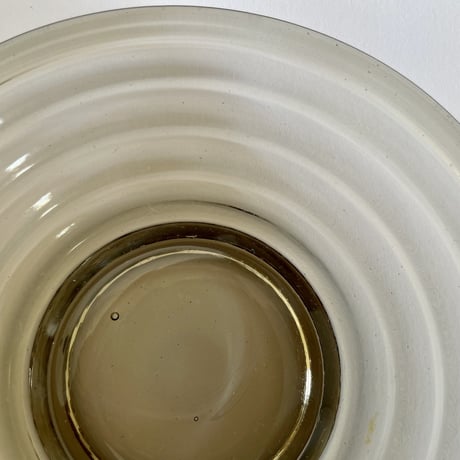 1930-40's Aino Aalto "Bolgeblick" Glass Plate smoke karhula ❷
