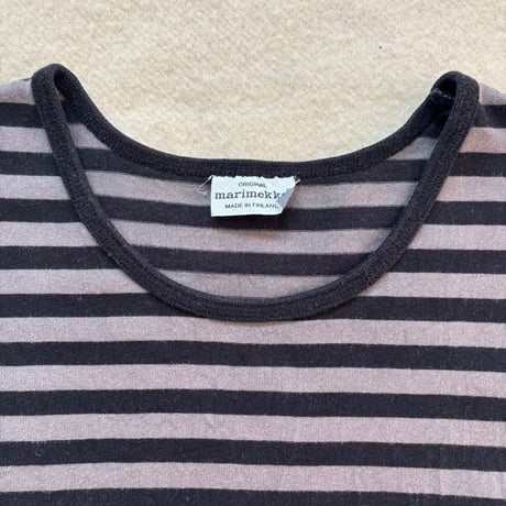 Marimekko Tasaraita Black/Grey M