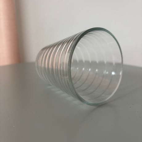 ▲Karhula iittala Aino Aalto "Bölgeblick" Drink Glass Clear ❹