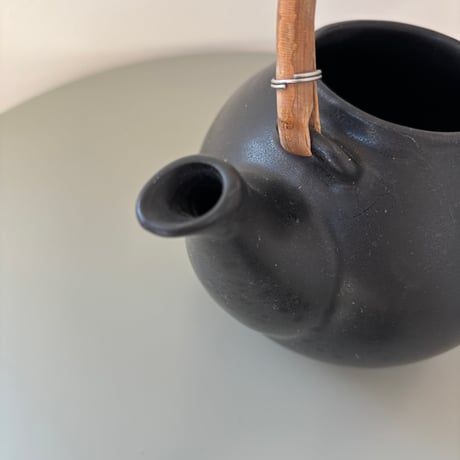 ▲ARABIA GA1 Tea pot 1955 Ulla Procope Black