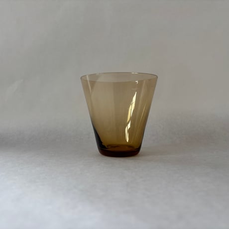 Kaj Franck Tumbler 2744 Nuutajarvi Yellow/Brown