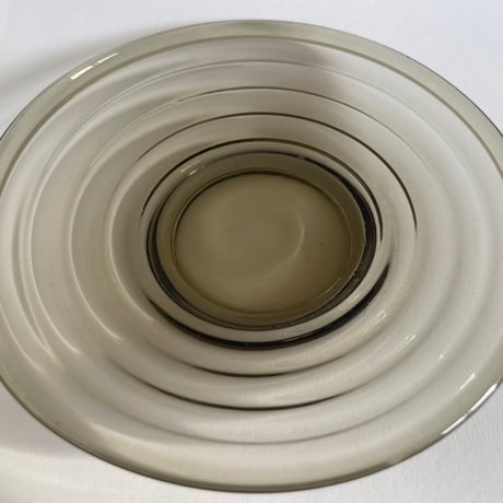 1930-40's Aino Aalto "Bolgeblick" Glass Plate smoke karhula ❹
