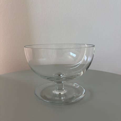 1952-1968 Saara Hopea Nuutajarvi Finland Ice cream glass bowl❶