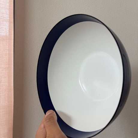 Finel/ARABIA/Wärtsilä Kaj Franck bowl two-tone Blue&White