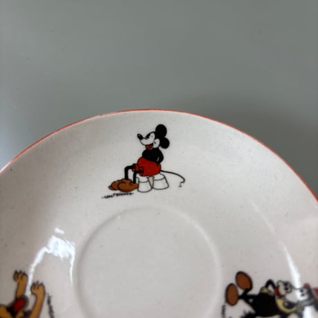 1937 Arabia Finland Disney "Micky Mouse" Cup&Saucer❷
