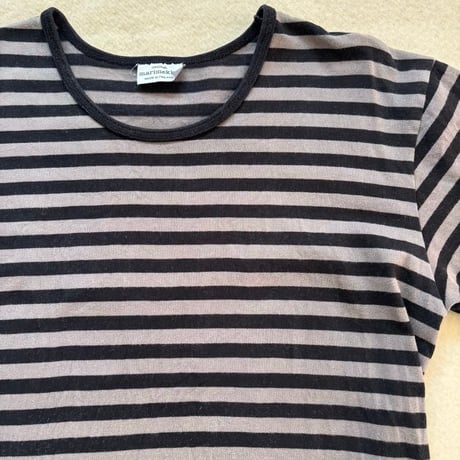 Marimekko Tasaraita Black/Grey M