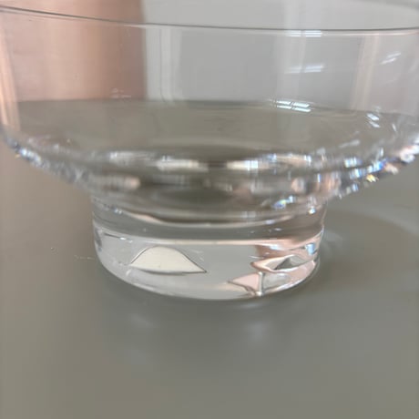 iittala Tapio Wirkkala "ICE BREAKER" イッタラ タピオ  ヴィルカラ アイスブレイカー グラスボウル❶