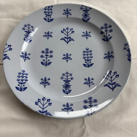 ARABIA Birger Kaipiainen "Tapestry" rimmed plate❷