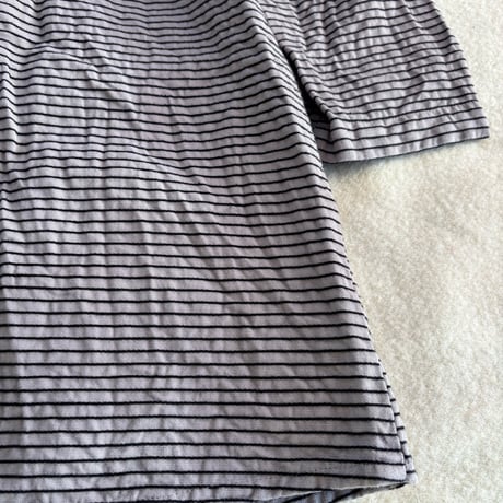 VUOKKO stripe cotton coat