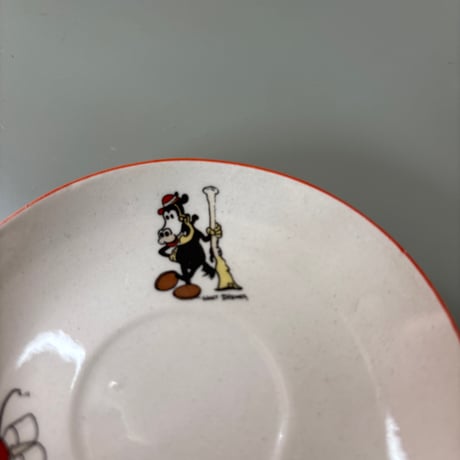 1937 Arabia Finland Disney "Micky Mouse" Cup&Saucer❷