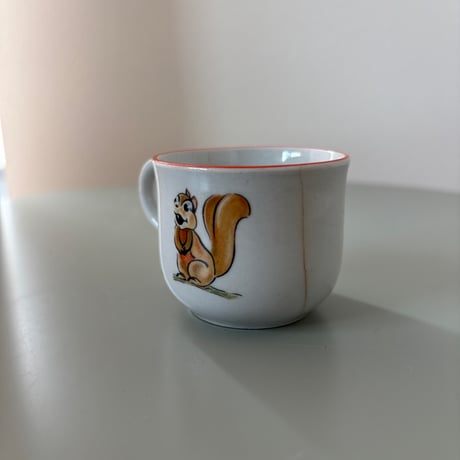 ▲1937 Arabia Finland "Snow White" Kids Cup&saucer❷