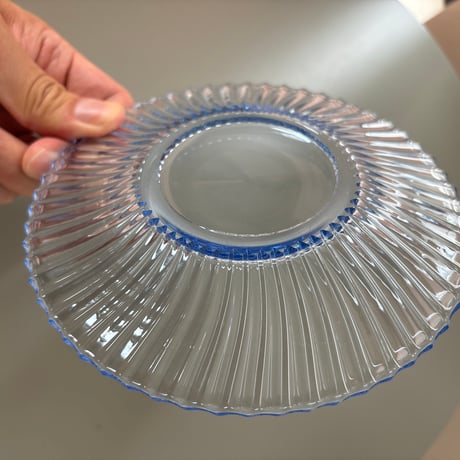 1950's〜 iittala Goran Hongell Sade Plate Blue ❶