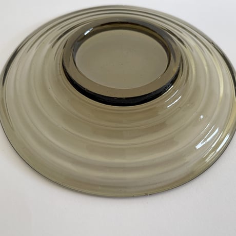 1930-40's Aino Aalto "Bolgeblick" Glass Plate smoke karhula ❶