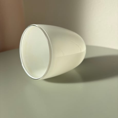 iittala white glass "Maire Gullichsen" L