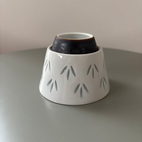 ARABIA Friedl.H.Kjellberg "Riisi/Rice" Cup ceramic foot ver.