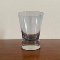 Nuutajarvi Saara Hopea Glass 1136 M ライトブルー