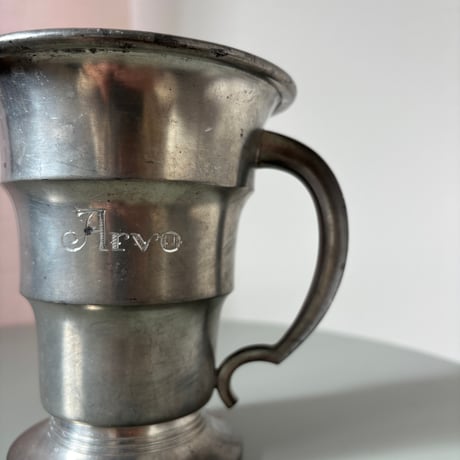 1936 HOPEATHDAS Finland Pewter Mug cup"Arvo"