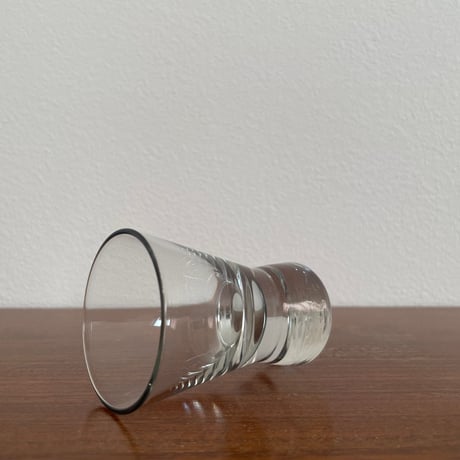 Nuutajarvi Saara Hopea Glass 1136 S グレー❷