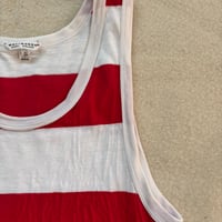 Marimekko Tank top Red/White L