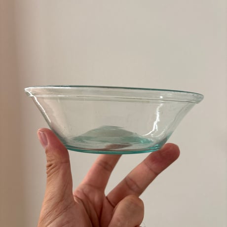 Late18c〜early20c Finland Antique glass Bowl❶