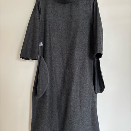 VUOKKO Wool onepiece Gray