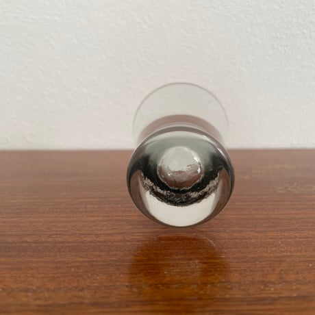 Nuutajarvi Saara Hopea Glass 1136 S グレー❶