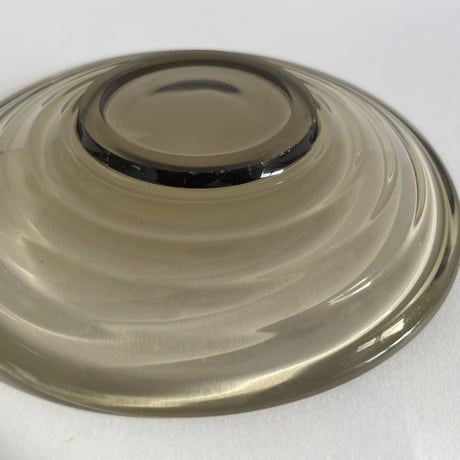 1930-40's Aino Aalto "Bolgeblick" Glass Plate smoke karhula ❹