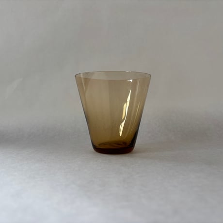 Kaj Franck Tumbler 2744 Nuutajarvi Yellow/Brown