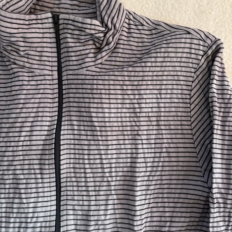 VUOKKO stripe cotton coat