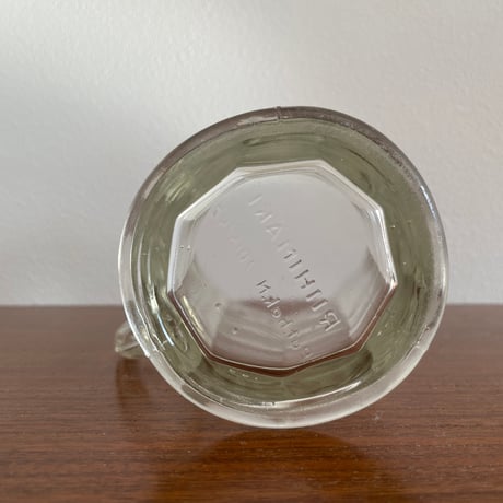 Riihimaki Finland measuring glass jug 1948