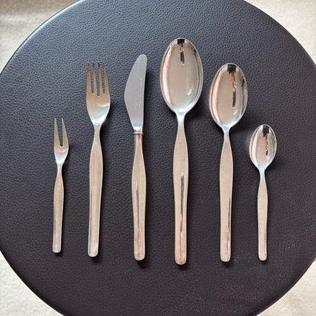 Tapio Wirkkala "Tapio" 1957 Kurtakeskus oy Silver plate タピオ  ヴィルッカラカトラリーセット❶