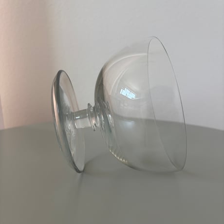 1952-1968 Saara Hopea Nuutajarvi Finland Ice cream glass bowl❶